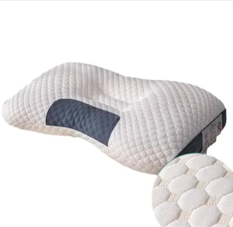 Cervical Support Pillow Pair for Improved Sleep